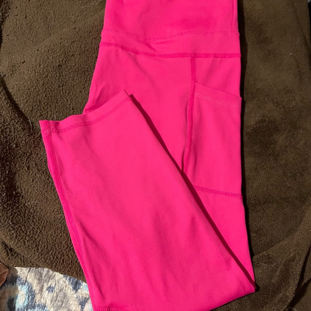 ZYIA party pink pocket light n tight high-rise